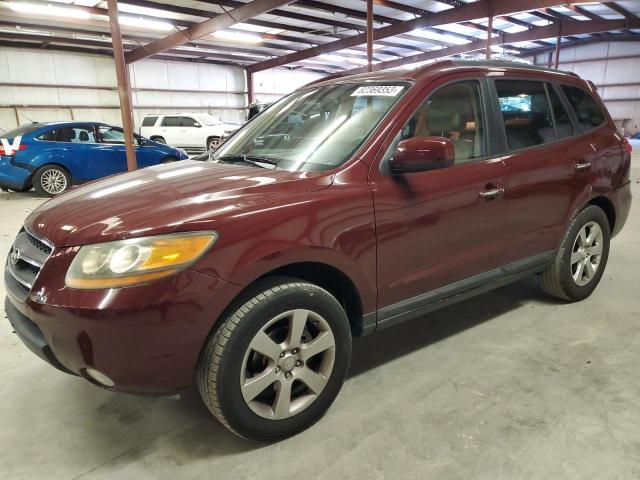 5NMSH13E79H249357 - 2009 HYUNDAI SANTA FE SE MAROON photo 1