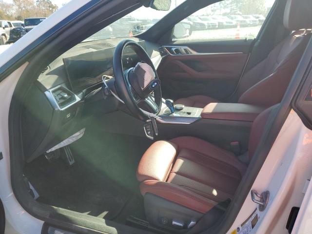 WBY73AW01PFN75216 - 2023 BMW I4 EDRIVE 40 WHITE photo 7