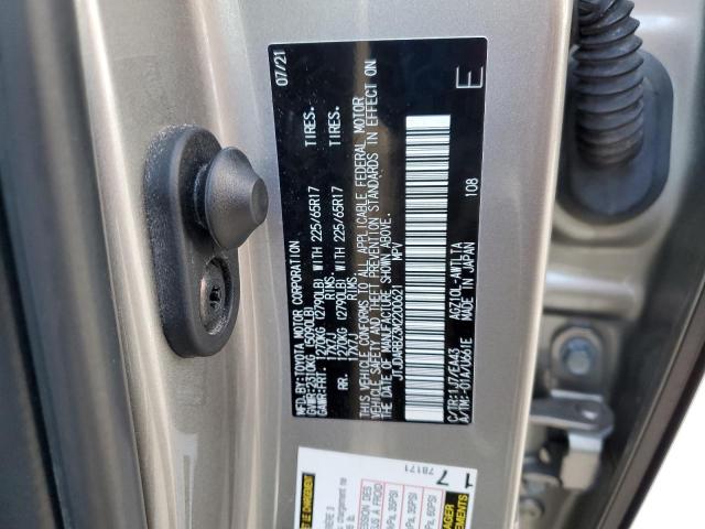 JTJDARBZ3M2200621 - 2021 LEXUS NX 300 BASE Արծաթագույն լուսանկար 13