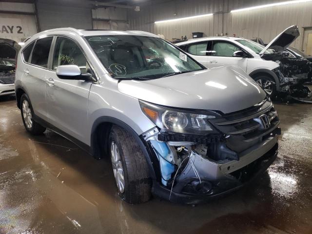 5J6RM4H73CL053776 - 2012 HONDA CR-V EXL SILVER photo 4