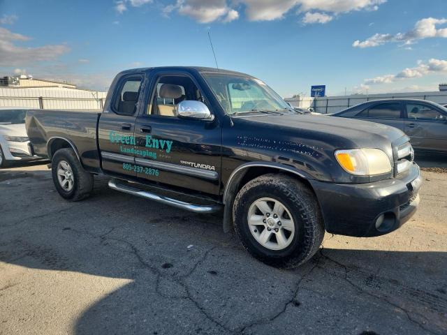5TBRT34143S413374 - 2003 TOYOTA TUNDRA ACCESS CAB SR5 BLACK photo 4