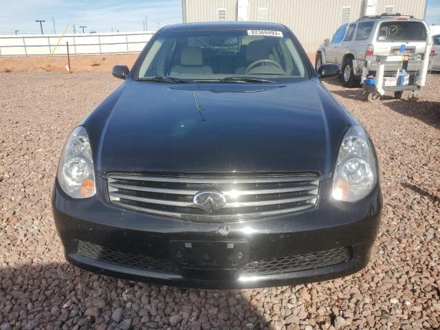 JNKCV51F06M601505 - 2006 INFINITI G35 BLACK photo 5