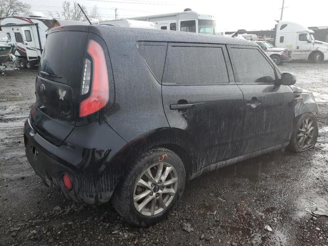 KNDJN2A27K7652545 - 2019 KIA SOUL BLACK photo 3