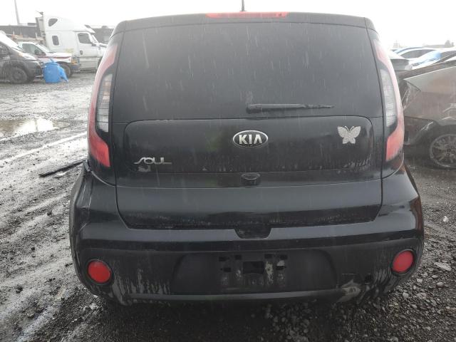 KNDJN2A27K7652545 - 2019 KIA SOUL BLACK photo 6