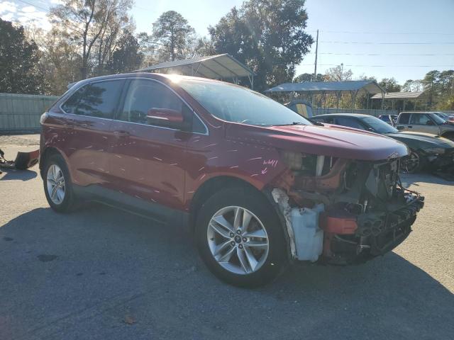 2FMPK3J80HBB25178 - 2017 FORD EDGE SEL RED photo 4