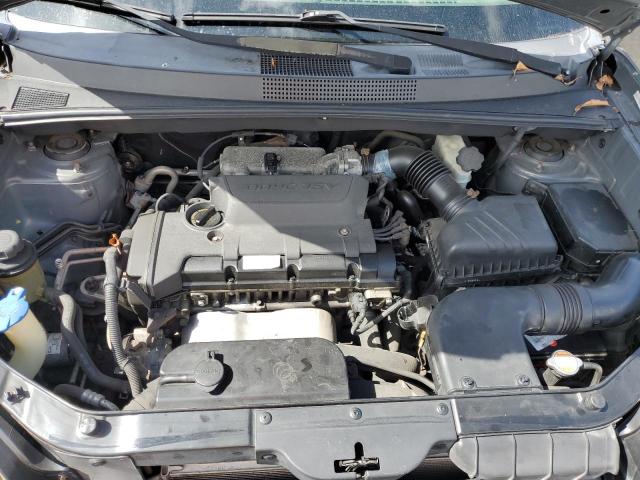 KM8JM12B29U119747 - 2009 HYUNDAI TUCSON GLS Szary zdjęcie 12