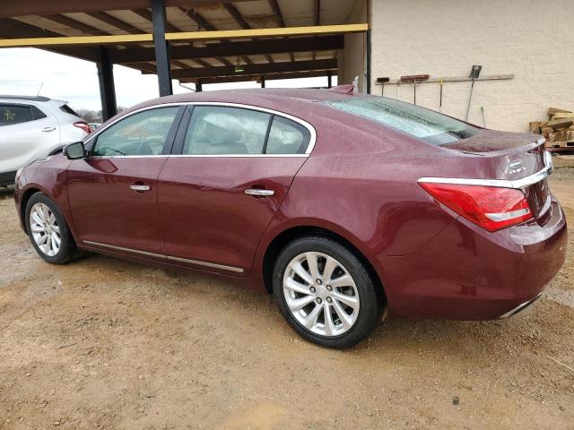 1G4GB5G31FF201008 - 2015 BUICK LACROSSE MAROON photo 2