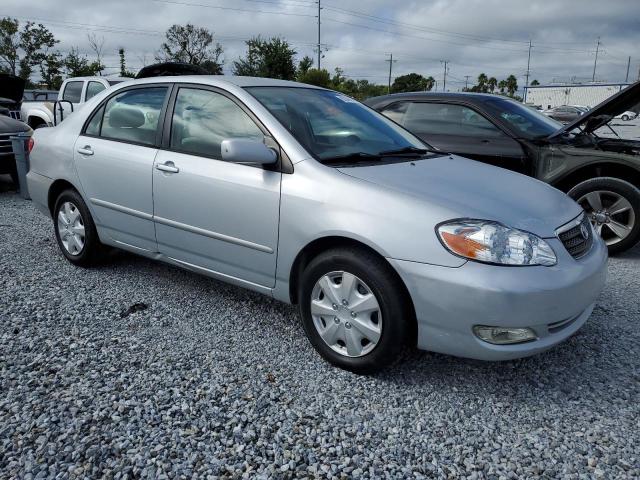 1NXBR32E97Z857635 - 2007 TOYOTA COROLLA CE Күміс фото 4