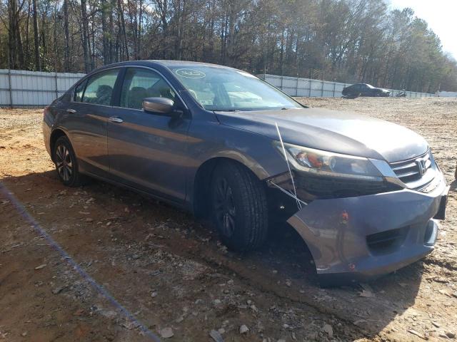 1HGCR2F33DA004870 - 2013 HONDA ACCORD LX GRAY photo 4