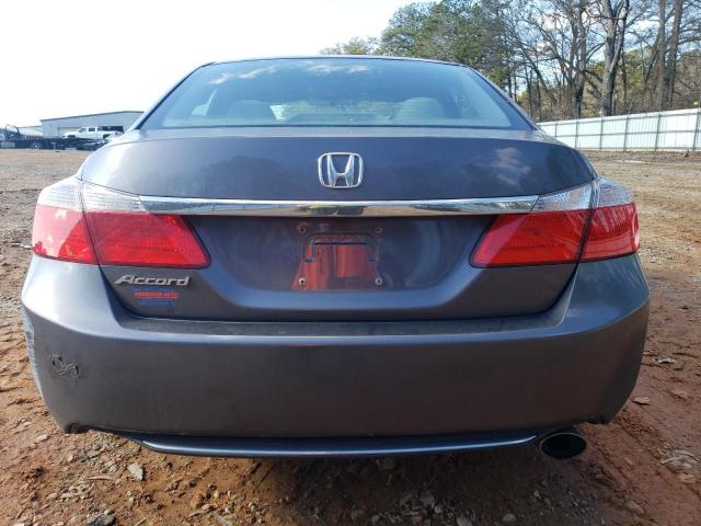 1HGCR2F33DA004870 - 2013 HONDA ACCORD LX GRAY photo 6