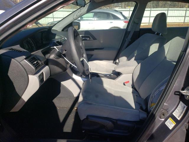 1HGCR2F33DA004870 - 2013 HONDA ACCORD LX GRAY photo 7