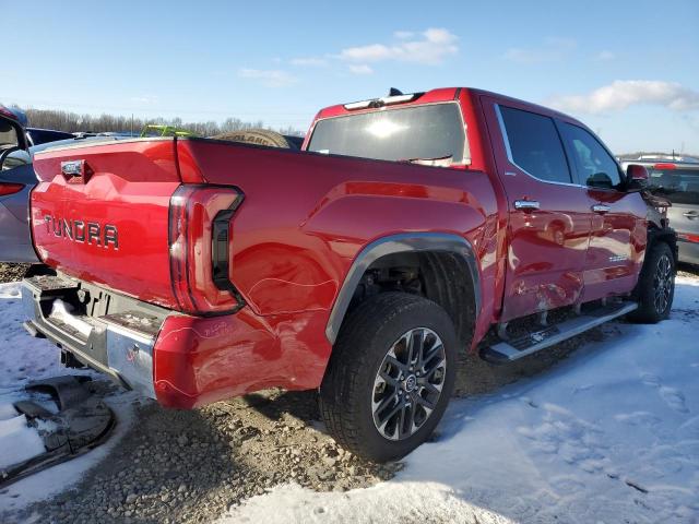 5TFJC5AB9PX001903 - 2023 TOYOTA TUNDRA CREWMAX LIMITED RED photo 3