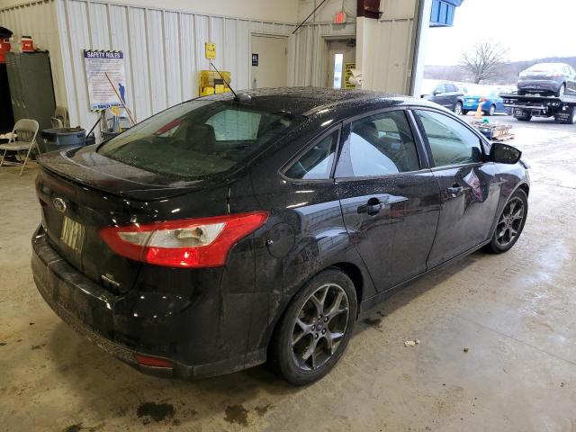 1FADP3F27DL383808 - 2013 FORD FOCUS SE BLACK photo 3