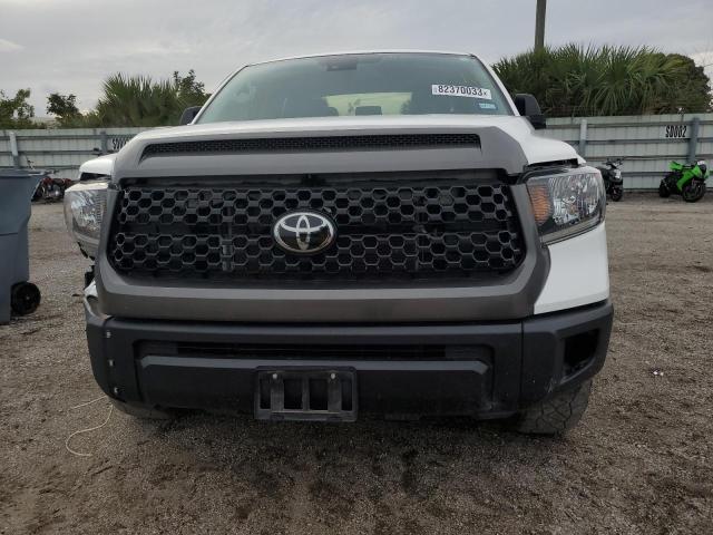 5TFRY5F13LX271546 - 2020 TOYOTA TUNDRA DOUBLE CAB SR/SR5 WHITE photo 5