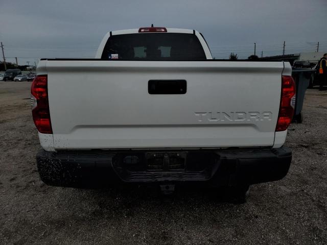 5TFRY5F13LX271546 - 2020 TOYOTA TUNDRA DOUBLE CAB SR/SR5 WHITE photo 6