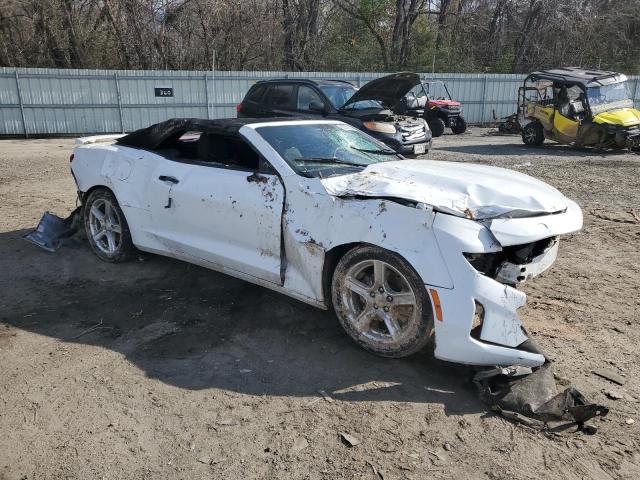 1G1FB3DXXK0114760 - 2019 CHEVROLET CAMARO LS WHITE photo 4