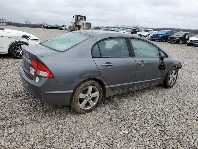 19XFA1F63AE000091 - 2010 HONDA CIVIC LX-S GRAY photo 3