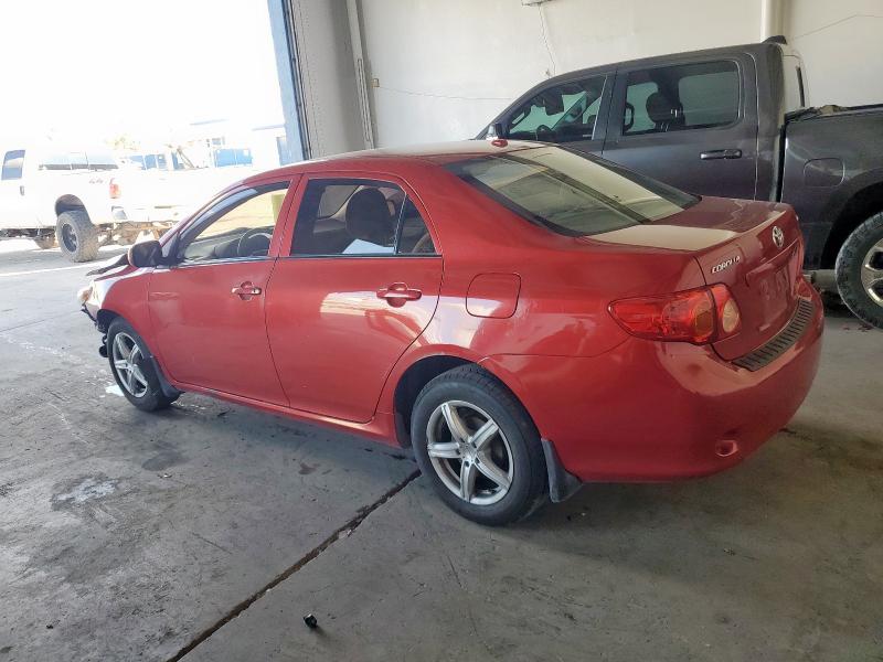 1NXBU4EE5AZ296910 - 2010 TOYOTA COROLLA BASE Կարմիր լուսանկար 2