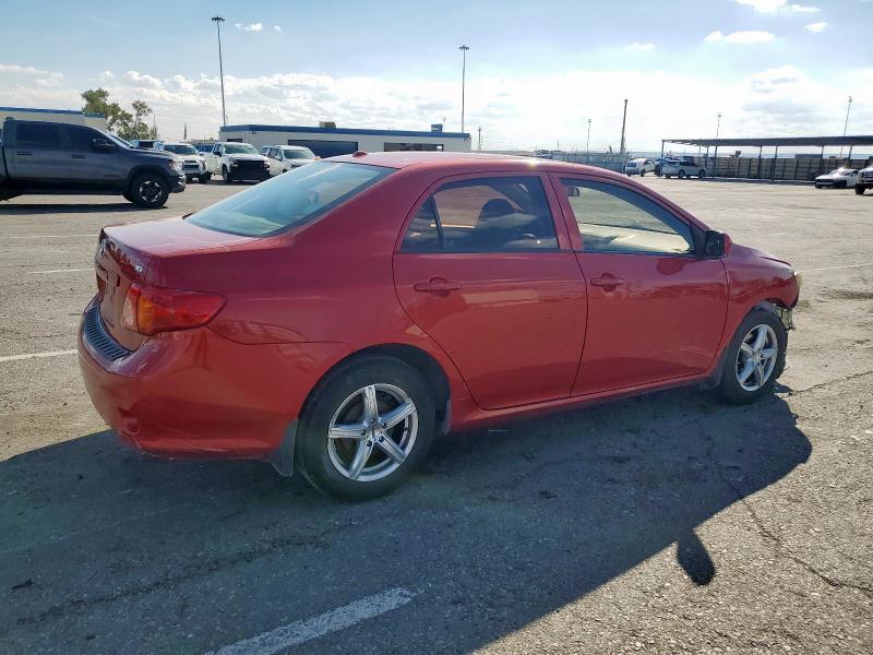 1NXBU4EE5AZ296910 - 2010 TOYOTA COROLLA BASE Կարմիր լուսանկար 3