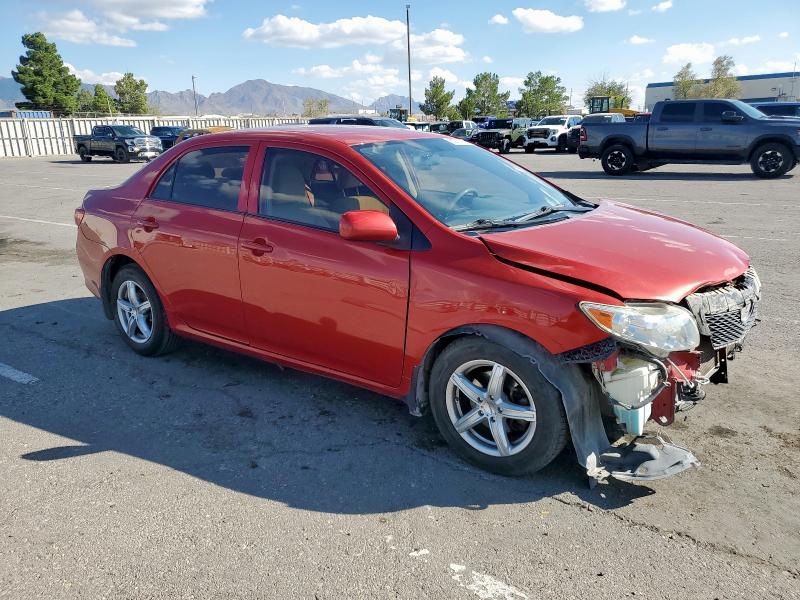 1NXBU4EE5AZ296910 - 2010 TOYOTA COROLLA BASE Կարմիր լուսանկար 4