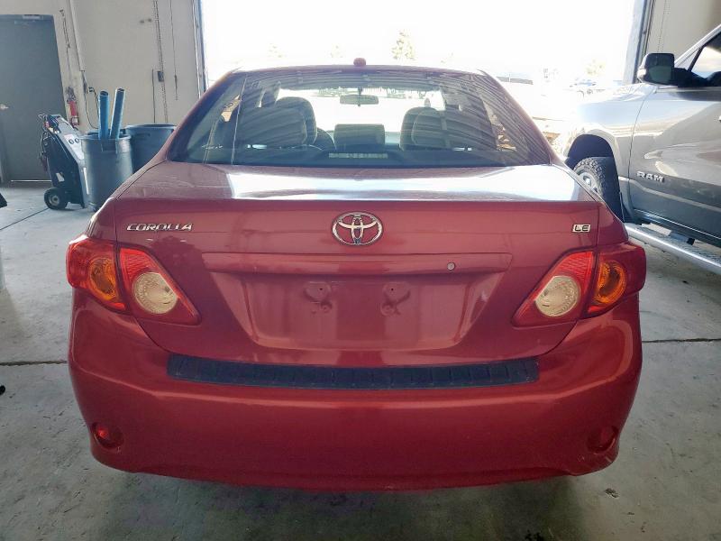 1NXBU4EE5AZ296910 - 2010 TOYOTA COROLLA BASE Կարմիր լուսանկար 6