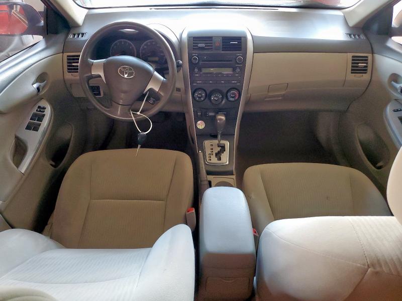 1NXBU4EE5AZ296910 - 2010 TOYOTA COROLLA BASE Կարմիր լուսանկար 8