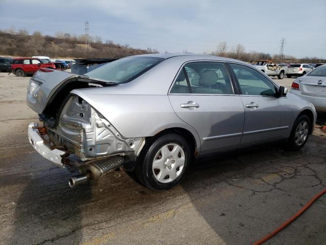 3HGCM56406G710854 - 2006 HONDA ACCORD LX SILVER photo 3