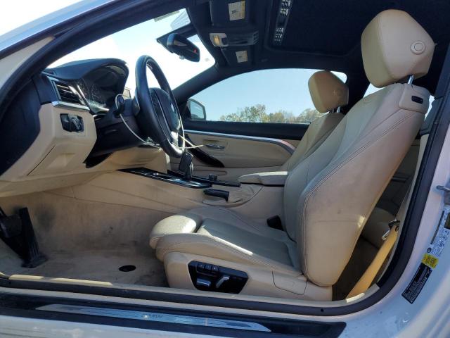WBA3N7C54GK225628 - 2016 BMW 428 I WHITE photo 7