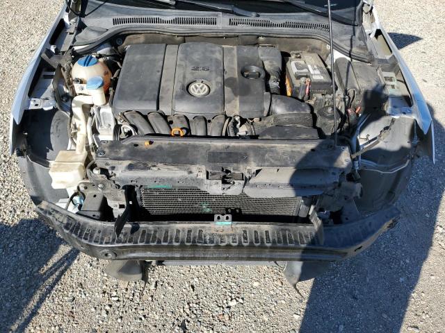 3VWDZ7AJ0BM373902 - 2011 VOLKSWAGEN JETTA SE 银色 照片 11