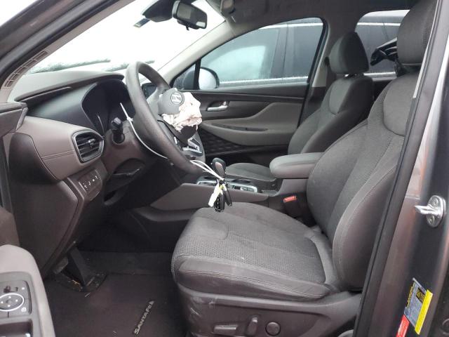 5NMS33AD1KH008467 - 2019 HYUNDAI SANTA FE SEL رمادي صورة 7