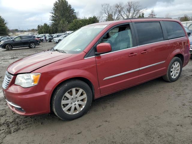 2C4RC1BG5ER269624 - 2014 CHRYSLER TOWN & COU TOURING RED photo 1
