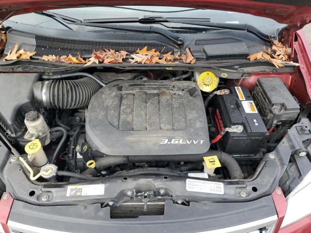 2C4RC1BG5ER269624 - 2014 CHRYSLER TOWN & COU TOURING RED photo 12