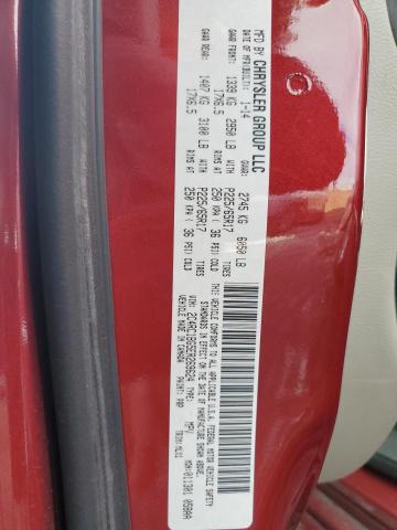 2C4RC1BG5ER269624 - 2014 CHRYSLER TOWN & COU TOURING RED photo 13