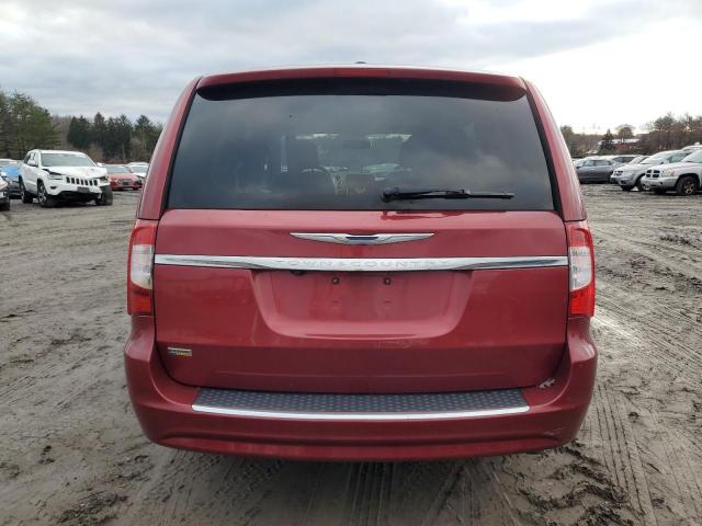 2C4RC1BG5ER269624 - 2014 CHRYSLER TOWN & COU TOURING RED photo 6