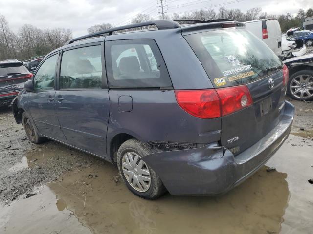 5TDZK23C08S128721 - 2008 TOYOTA SIENNA CE GRAY photo 2