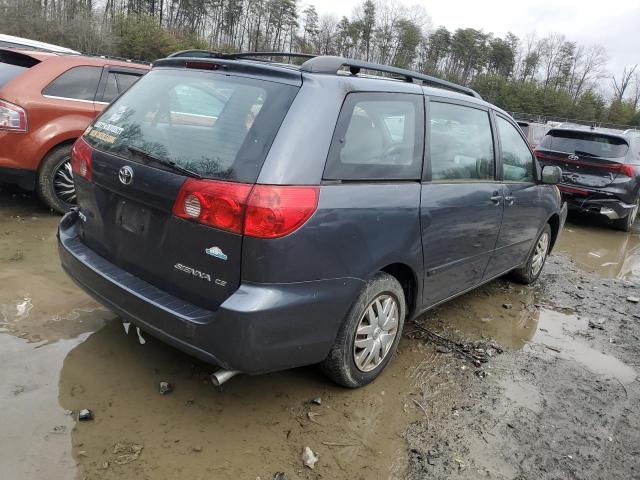 5TDZK23C08S128721 - 2008 TOYOTA SIENNA CE GRAY photo 3