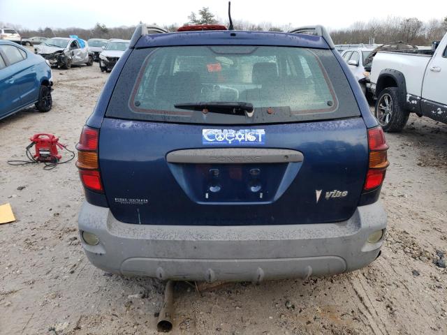 5Y2SL63875Z468153 - 2005 PONTIAC VIBE BLUE photo 6