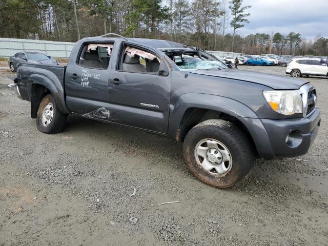 3TMLU4ENXBM062101 - 2011 TOYOTA TACOMA DOUBLE CAB GRAY photo 4