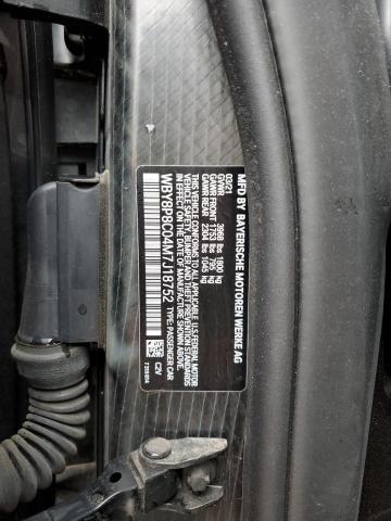 WBY8P8C04M7J18752 - 2021 BMW I3 S REX CHARCOAL photo 12