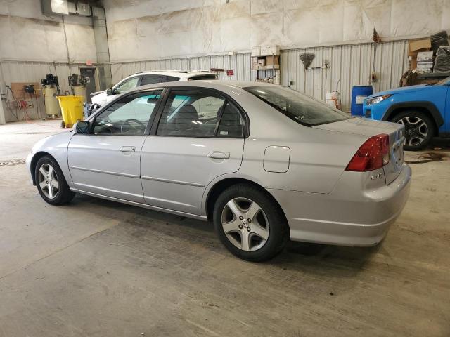 2HGES26794H610496 - 2004 HONDA CIVIC EX SILVER photo 2