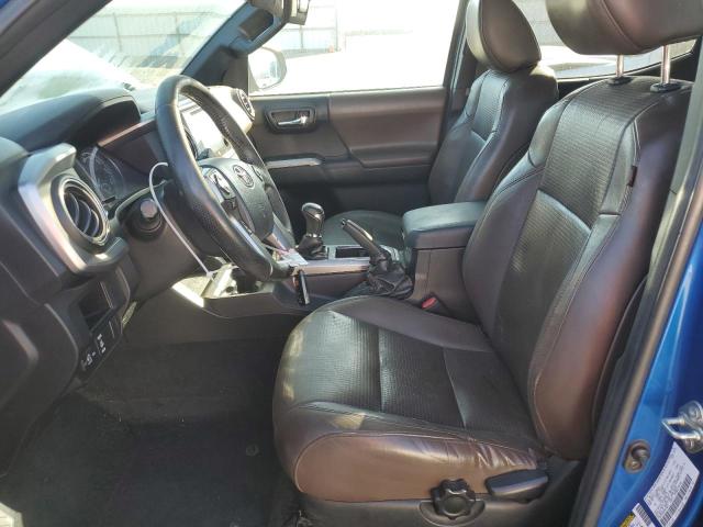 3TMGZ5AN9GM018015 - 2016 TOYOTA TACOMA DOUBLE CAB 蓝色 照片 7