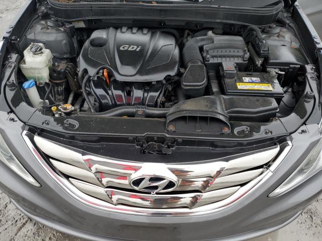 5NPEC4AC6CH348759 - 2012 HYUNDAI SONATA SE GRAY photo 11