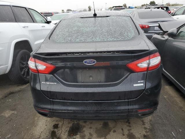 3FA6P0H99GR233318 - 2016 FORD FUSION SE BLACK photo 6