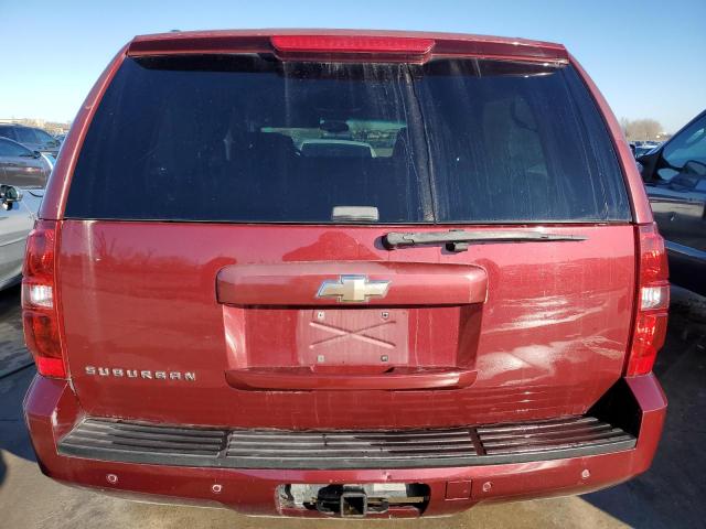 3GNFC16J38G306700 - 2008 CHEVROLET SUBURBAN C1500  LS MAROON photo 6