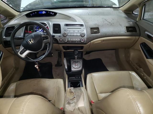 1HGFA169X8L091342 - 2008 HONDA CIVIC EXL WHITE photo 8