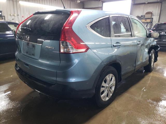 5J6RM4H51DL084816 - 2013 HONDA CR-V EX BLUE photo 3