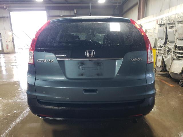 5J6RM4H51DL084816 - 2013 HONDA CR-V EX BLUE photo 6