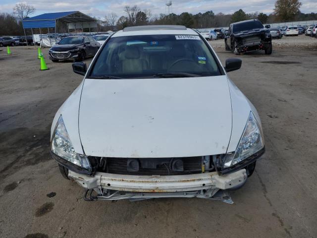 1HGCM66576A027689 - 2006 HONDA ACCORD EX WHITE photo 5