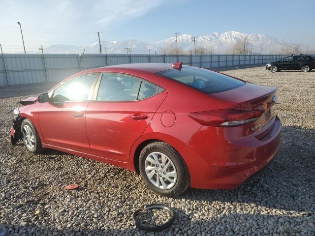 KMHD74LF4HU400535 - 2017 HYUNDAI ELANTRA SE RED photo 2