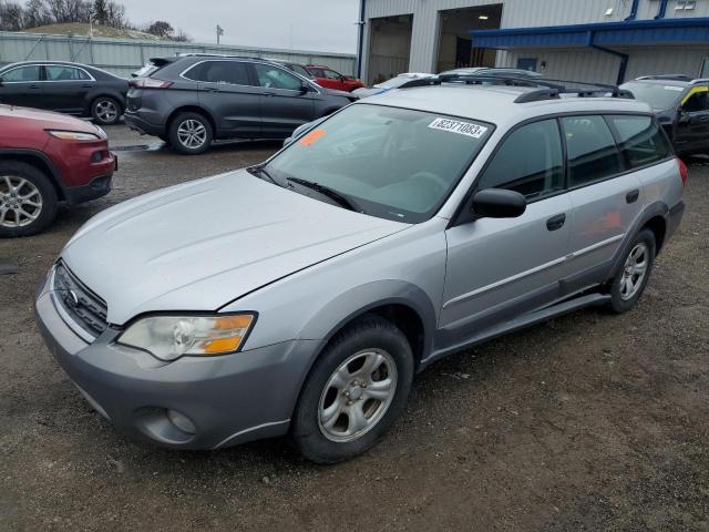 4S4BP61C077324479 - 2007 SUBARU LEGACY OUTBACK 2.5I SILVER photo 1